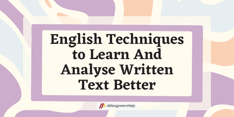 English Techniques